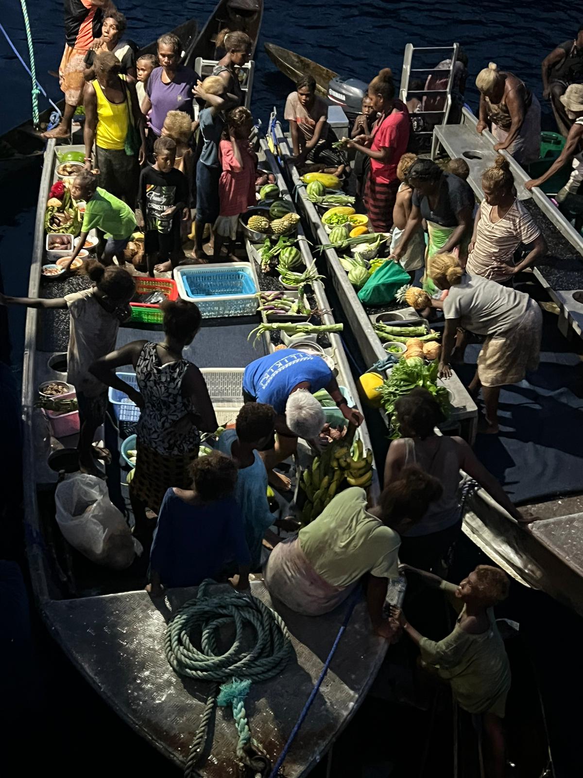 Market in the Solomon Islands